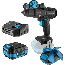 Högert Akku-Bohrschrauber Set 18V inkl. 4,0 Ah + 4A Ladegerät + PROMO 2,0 Ah Akku