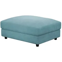 Sofa.de Hocker Branna 90 x 45 x 120 cm Türkis/Petrol