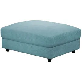 Sofa.de Hocker Branna 90 x 45 x 120 cm Türkis/Petrol