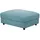 Sofa.de Hocker Branna 90 x 45 x 120 cm Türkis/Petrol