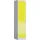 Steelboxx Schließfachschrank Stahl 1800 x 415 x 500 mm gelb/lichtgrau