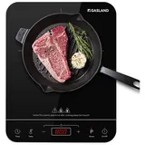gasland chef GASLAND IH60BT Doppel Induktionskochplatte, 3500W Mobil Induktionskochfeld 2 Platten Mit Timer - - IH301BTA - 1
