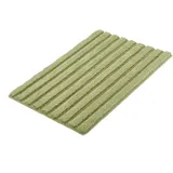 KLEINE WOLKE Badteppich Cord Grün 60 x 100 cm