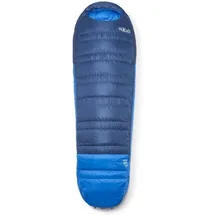 Rab ascent 6 c blau / Regular - Zip Gauche