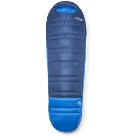 Rab ascent 6 c blau / Regular - Zip Gauche