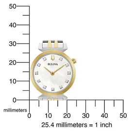 BULOVA Classic Regatta Edelstahl 24 mm 98P202