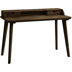 Hasena Accessoires Aska Sekretär 2 Schubladen Massivholz 120x60x85 cm - Braun