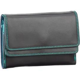 MyWalit Double Flap Geldbörse Damen schwarz