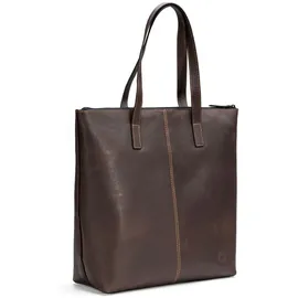 farmhood Nashville Shopper Leder Dark Brown