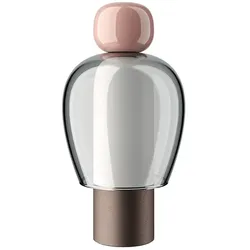 Lodes - Easy Peasy ToGo Tischleuchte Flamingo Pink/Grey/Bronze