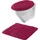 Erwin Müller Hänge-WC-Set 2-teilig Rhodos in fuchsia | Gr.: onesize