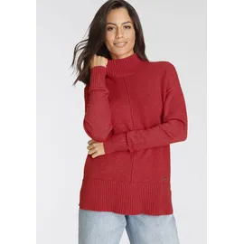 LAURA SCOTT Stehkragenpullover Rot 44