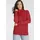 LAURA SCOTT Stehkragenpullover Rot 44