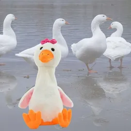 KÖGLER Labertier Gans Gabi 26 cm Weiß