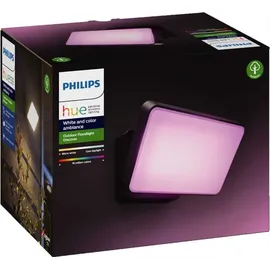 Philips Außenwandleuchte Aluminium 15,3 cm inkl. Bewegungsmelder schwarz