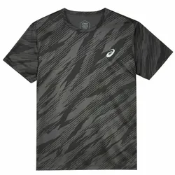 Asics Herren Core All Over Print Top schwarz