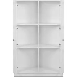 CaliCosy Vitrine 100 x 150 x 40 cm Weiß