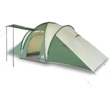 vidaXL Kuppel-Familienzelt 6 Personen Grün