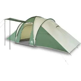 vidaXL Kuppel-Familienzelt 6 Personen Grün