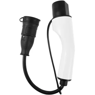 Aupoko Typ 2 auf Schuko-Adapter 16 A 250 V, Typ 2 IEC 62196 EV-Ladekabel Ladegerät Ladestationen Wallbox auf Schuko-Steckdose für Elektrofahrzeuge E-Auto Elektromotorrad Haushaltssteckdose