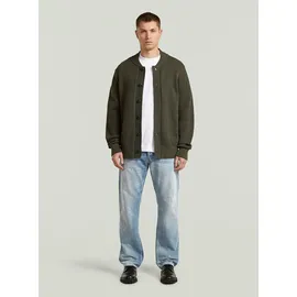 G-Star Honey Comb Structure Cardigan Knit | Grau - Herren, - XL