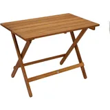 DEGAMO DANA Klapptisch 90 x 52 x 65 cm Braun