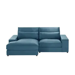 Ecksofa  Branna ¦ blau ¦ Maße (cm): B: 232 H: 88 T: 164