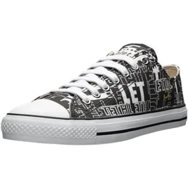 Ethletic Trainer White Cap Lo Cut Damen Weite E Schwarz/Weiß 45