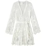 LASCANA Damen Kimono creme Gr.40/42