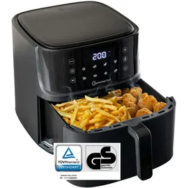 sommertal Heißluftfritteuse HF760 7,6L schwarz