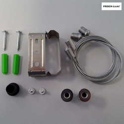Frisch-Licht Seilaufhängung für LED Wannenleuchte WNL1x 9466PC.xx84, grau FL-SA9466