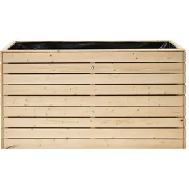 Westmann Hochbeet Asket XL 160 x 70 x 90 cm Braun