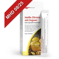 Heisse Zitrone mit Ingwer von apodiscounter