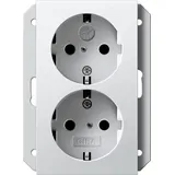 Gira Doppeldose 2 St. Weiß