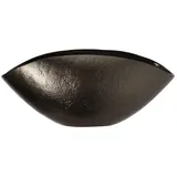 LEONARDO Schale Como 38 x 20 cm Glas Grau