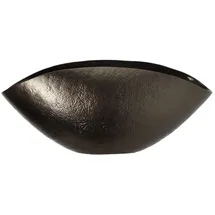 LEONARDO Schale Como 38 x 20 cm Glas Grau