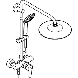 Grohe Euphoria System 260 Duschsystem Chrom 27473002