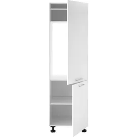 laundreezy Kühlumbauschrank 60 x 200 x 68 cm Weiß