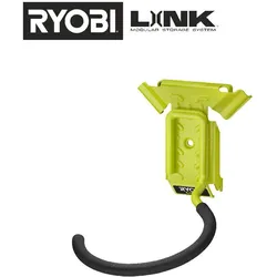 RYOBI LINK Aufhängehaken, Aufhängung Werkzeuge, Pulverbeschichtetes Metall, klappbar, groß