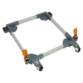 Bora Fahrbares Untergestell Stahl 680 kg Tragkraft Silber