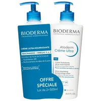 Bioderma Atoderm Ultra-nährende Creme Ohne Parfum 2 x 500
