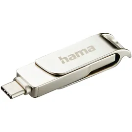 Hama C-Rotate Pro USB-C 3.1/3.0, 256GB, 100MB/s, Silber
