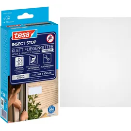 Tesa Fliegengitter Insect Stop Comfort 100 x 100 cm Weiß