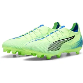 Puma Ultra 5 Pro FG/AG Herren Fizzy Apple-Puma White-Bluemazing 43