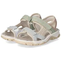 Rieker Riemchensandale Damen Mint/Mehrfarbig 37