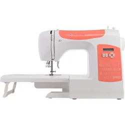 SINGER Computer-Nähmaschine "C5205 Orange", orange (weiß, orange), B:21,1cm H:32,9cm T:42,5cm, Nähmaschinen, Computer-Nähmaschine
