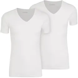 Jockey® Cotton+ V-Neck Shirt 2-Pack