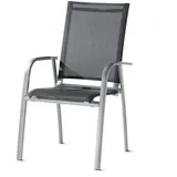 Sieger Padua Stapelstuhl 65 x 62 x 100 cm grau