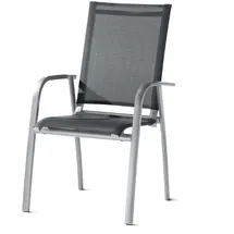 Sieger Padua Stapelstuhl 65 x 62 x 100 cm grau