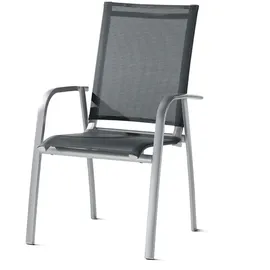 Sieger Padua Stapelstuhl 65 x 62 x 100 cm grau